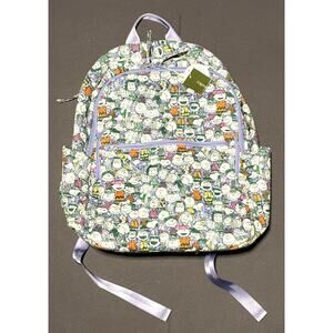 Vera Bradley Peanuts Pals Bancroft Backpack Lrg Charlie Brown Marcy Snoopy NWT